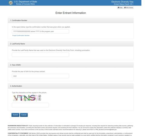 dvprogram state gov check status 2025 