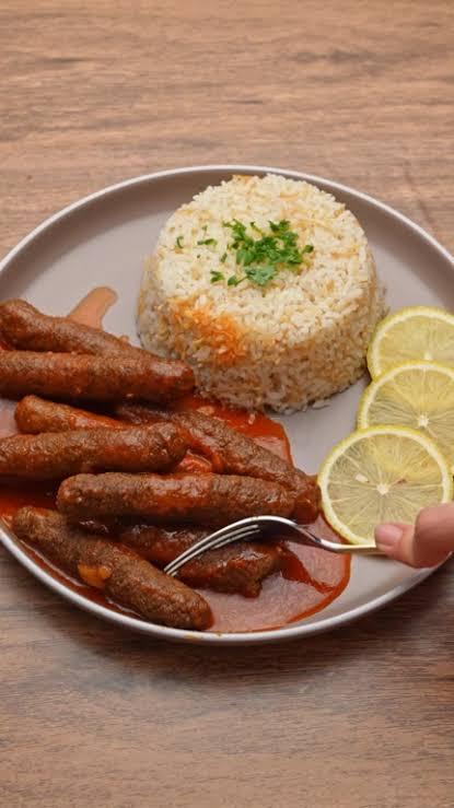 طريقة كفتة الأرز