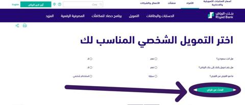 خطوات الحصول على قرض بنك الرياض