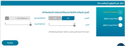 تمويل آهل بنك التنمية الاجتماعية