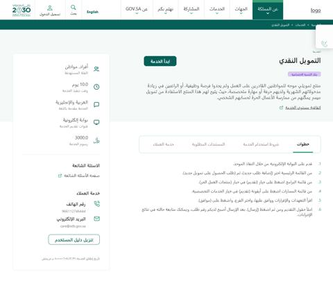 شروط تمويل نفاذ وكيفية التقديم 