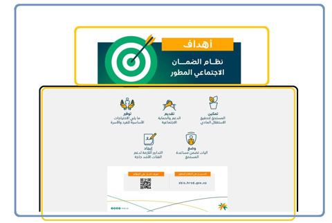 أهداف نظام الضمان الاجتماعي المطور