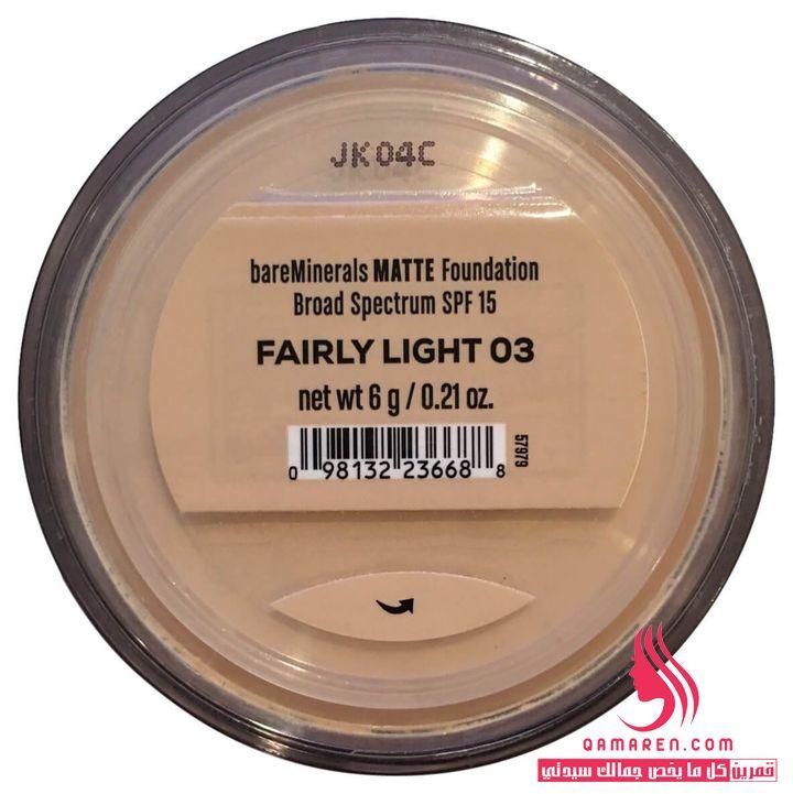 Bare Minerals Matte Foundation SPF 15