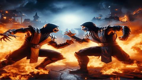 طرح لعبة Mortal Kombat Onslaught