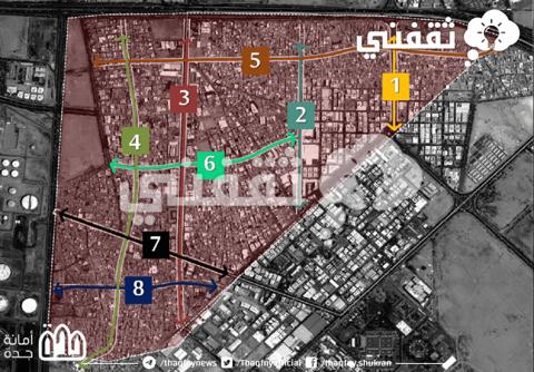 رابط خريطة جدة الإلكترونية 1445