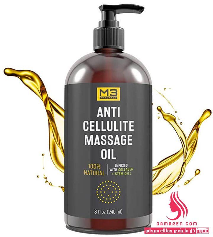 M3 Naturals Anti Cellulite Massage Oil