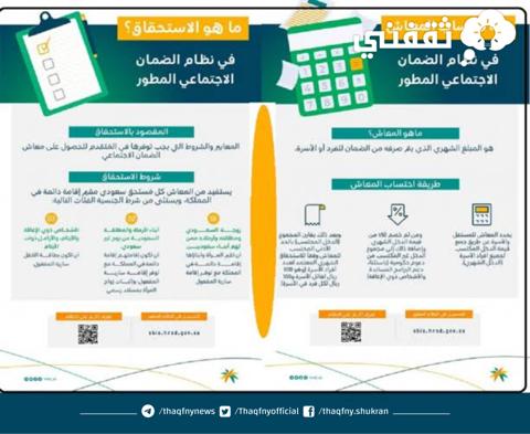 شروط أهلية الضمان الاجتماعي المطور للسعوديين والأجانب