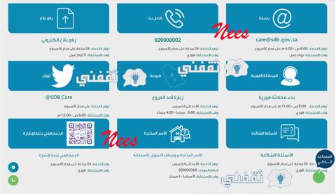 رقم بنك التنميه الاجتماعيه