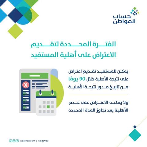 تقديم اعتراض وتسجيل حساب المواطن الجديد وكيفية التواصل مع البرنامج