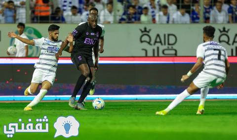 من آخر مواجهات جمعت الطائي ضد الهلال في دوري روشن السعودي