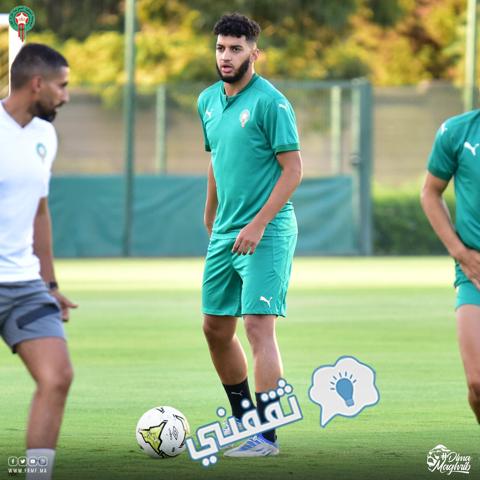 من استعدادات المنتخب المغربي لمواجهة غانا في الكان تحت 23 سنة