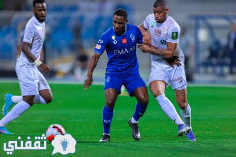 مباراة الهلال والشباب السعودي في دوري أبطال العرب