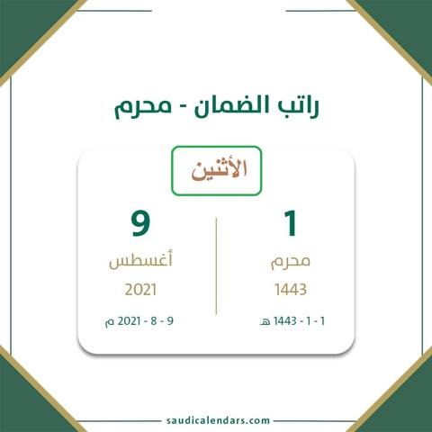 متى ينزل راتب الضمان الاجتماعي الجديد 