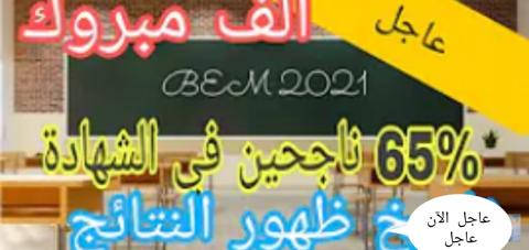 رابط نتائج التعليم المتوسط 2021 مباشرة متاح الآن نتائج البيام