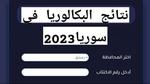 رابط الاستعلام عن نتائج البكالوريا السورية 2023