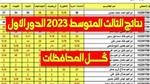 هنا رابط نتائج الثالث المتوسط بالعراق 2023