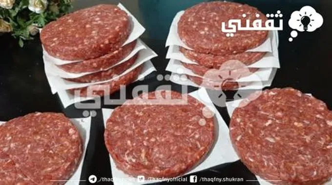 اعملي البرجر في البيت مثل الجاهز بخطوات سهلة