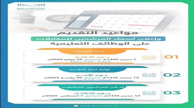 شروط ورابط التقديم في وظائف جدارة التعليمية