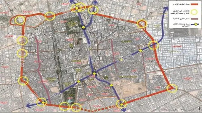 “مناطق هدد الرياض” أسماء الأحياء التي عليها