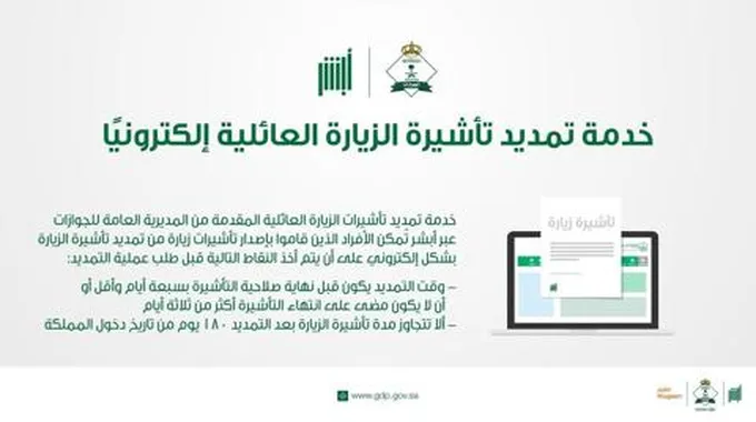 الجوازات السعودية توضح الاستعلام عن تمديد