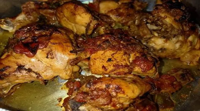 طريقة عمل كباب الحلة بقطع الفراخ والصوص البني