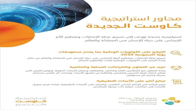 جامعة كاوست ومعرفة التخصصات الجديدة وتحديد شروط