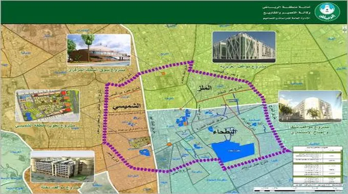 [على الخريطة] شوف هل بيتك بين مناطق هدد الرياض