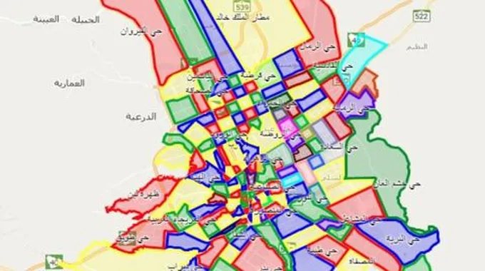 بعد تحديث خريطة هدد الرياض 1445 اعرف أماكن