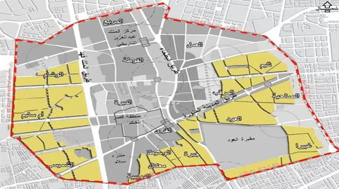 أسماء الأحياء التي عليها إزالة في جدة 1445 بعد