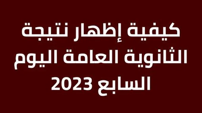 بنقرة واحدة.. كيفية إظهار نتيجة الثانوية العامة